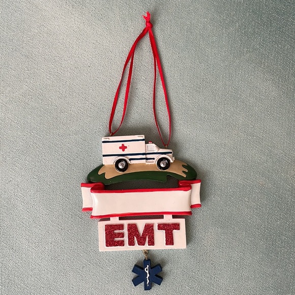 EMT Christmas Ornament Sign + Pier 1 Imports Snowman Ornaments ⛄️ - Picture 13 of 16